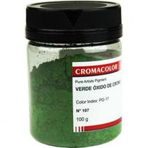 Pigmento Artístico Cromacolor 100g 107 Verde Óxido Cromo
