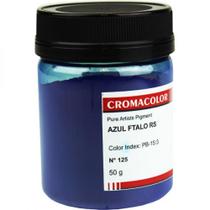 Pigmento Artístico Cromacolor 50g 125 Azul Ftalo RS