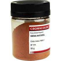Pigmento Artistico Puro Cromacolor 111 Siena Natural 50g