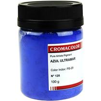 Pigmento Artistico Puro Cromacolor 128 Azul Ultramar 100g