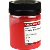 Pigmento Artístico Puro Vermelho Quinacridona 121 50g