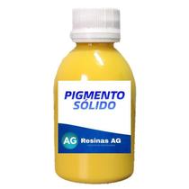 Pigmento De Artesanato Para Resina Epóxi - Amarelo (100G) - Resinas Ag