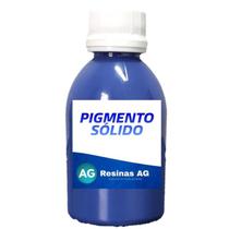 Pigmento De Artesanato Para Resina Epóxi - Azul (100G) - Resinas Ag