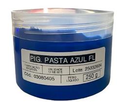 Pigmento em pasta azul fluor 250g Pigmento em pasta azul fluor 250g
