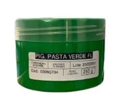 Pigmento em pasta verde fluor 250g Pigmento em pasta verde fluor 250g