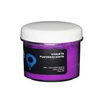 Pigmento em Pó P/ Resina Epóxi 10gr Violeta Fluorescente - OHANA