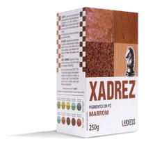 Pigmento Em Pó Xadrez 250g Marrom