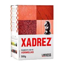 Pigmento em Pó Xadrez Corante 500g - Lanxess Vermelho Pigmento em Pó Xadrez Corante 500g - Lanxess Vermelho
