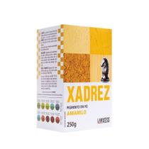 Pigmento Em Pó Xadrez Corante Amarelo 250g - Lanxess Pigmento Em Pó Xadrez Corante Amarelo 250g - Lanxess