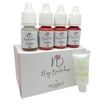 Pigmento Labial Kit Nuance Nay Bertolassi Orgânica 3 Cores