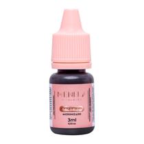 Pigmento Menela Mr. Shark (Castanho Escuro Intenso) 3ml - Orgânico Micropigmentação Sobrancelhas