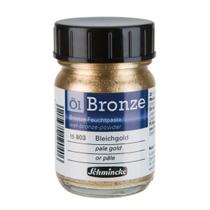Pigmento Metalizado Oil Bronze Schmincke 50ml Pale Gold