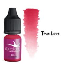 Pigmento Orgânico cor True Love para Micropigmentação Lábios 3ml RB Kollors