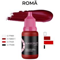 Pigmento Para Lábios Mag Color Linha Gold Line Lips 5ml Micropigmentação Micro Escolha Cor Cor:Romã