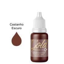 Pigmento para Micropigmentação Castanho Escuro linha Gold 5ml - Mag Color