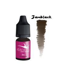 Pigmento para Micropigmentação Sombrancelha cor Jamblack 3ml RB Kollors