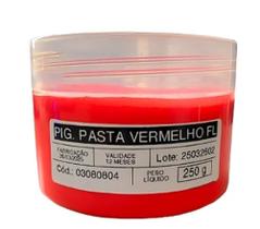 Pigmento pasta vermelho 250g Pigmento pasta vermelho 250g