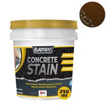 Pigmento Verniz Para Decoração Concrete Stain 250ML Café - Elastment