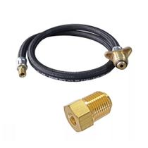 Pigtail P45 1mt + 1 Válvula De Retenção 1/2 Npt X 7/16