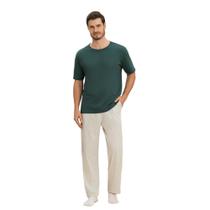Pijama 1/2 manga algodão masculino lua encantada - 12410028 Pijama 1/2 manga algodão masculino lua encantada - 12410028