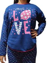 Pijama Adulto Feminino Flanelado Fechado Frio- Inverno Pijama Adulto Feminino Flanelado Fechado Frio- Inverno