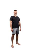 Pijama adulto masculino curto básico liso estampado netflix ancora super heróiherói