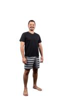 Pijama adulto masculino curto básico liso estampado netflix ancora super heróiherói