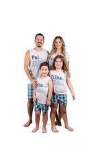 Pijama adulto masculino curto básico liso estampado netflix ancora super heróiherói