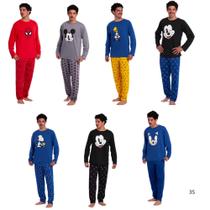 Pijama Adulto Masculino Inverno Pijama Adulto Masculino Inverno