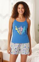 Pijama Alcinhas 100% Algodão M Ao Xgg Malwee