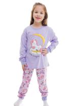 Pijama algodao infantil para menina