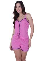Pijama Amamentação Alça Botão - c13 PIJAMA DAYSE