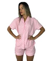 Pijama Americano Feminino Estampado para Verão Confortável - MODAS LEMES