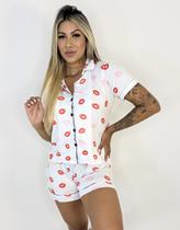 Pijama americano feminino roupa de dormir divertida Pijama americano feminino roupa de dormir divertida