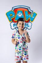 Pijama Americano Infantil Masculino De Criança Stitch Roupa de Dormir Personalizado