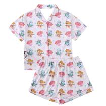 Pijama Americano Infantil Stitch Roupa De Dormir Personagens Menina Pijama Americano Infantil Stitch Roupa De Dormir Personagens Menina