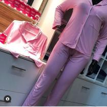 Pijama Americano Longo em Viscolycra - Tamanho G - Mardelle Pijama Americano Longo em Viscolycra - Tamanho G - Mardelle