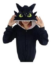 Pijama Banguela Como Treinar Seu Dragão Kigurumi Unissex
