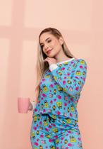Pijama Básico Longo Personagem Bob Esponja