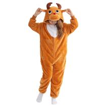 Pijama Beauty Shine, macacão, desenho animado, renas, 5 anos