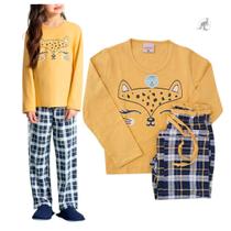 Pijama Bebê Feminino Manga Longa Lua Encantada 0007 Pijama Bebê Feminino Manga Longa Lua Encantada 0007