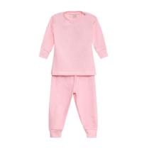 Pijama bebê manga longa em ribana Pijama bebê manga longa em ribana