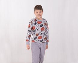 Pijama Bella Enxovais Plush Infantil Maicon Pijama Bella Enxovais Plush Infantil Maicon