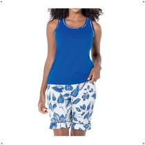 Pijama Bermudoll Arazul DeMillus 220715