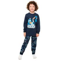 Pijama Bicho Bagunca Estampa Maquinas - 9239