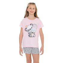 Pijama Blusa de Panda e Short - Izitex Pijama Blusa de Panda e Short - Izitex