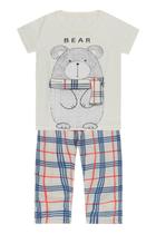 Pijama Blusa e Calça Xadrez - Big Bless