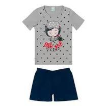 Pijama Blusa e Shorts Infantil Malwee 83332