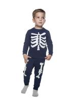 Pijama Body Meia Malha Caveira Have Fun Pijama Body Meia Malha Caveira Have Fun