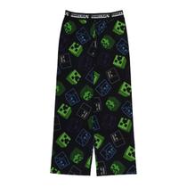 Pijama Bottom Minecraft Boys Night Scene, tamanho 14-16 EUA